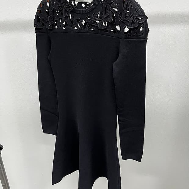 여) 발렌티노 나비 니트 원피스 