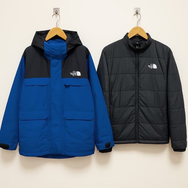 JPN 노스페이스 3-in-1 마운틴 자켓 (퍼텍스 퀀텀 내피 포함)