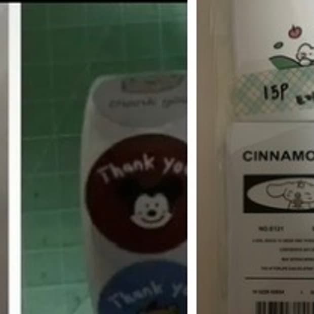 급처분|포장 스티커 세트(산리오,토끼,롤3)