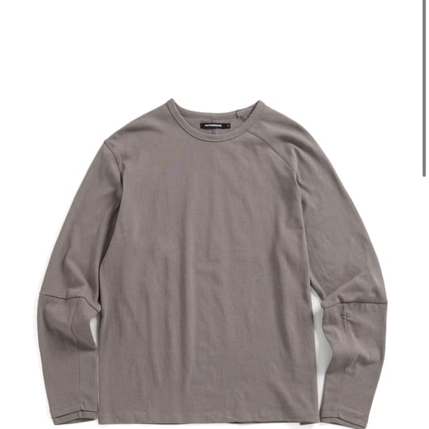 [3] 해칭룸 더블 슬리브 롱슬리브로즈 그레이