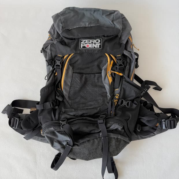 몽벨(mont-bell) ZERO POINT 하이킹 백팩