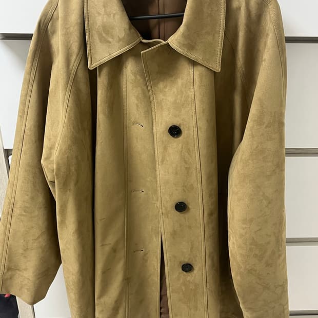 에토스 스웨이드 자켓