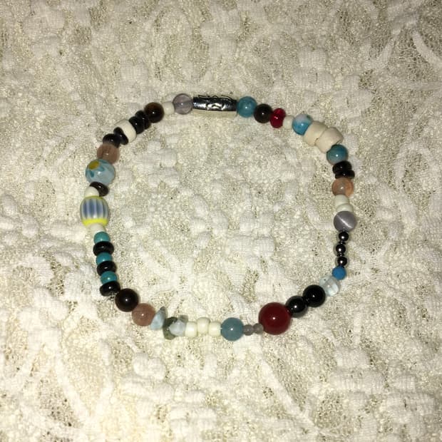 원석 비즈 팔찌