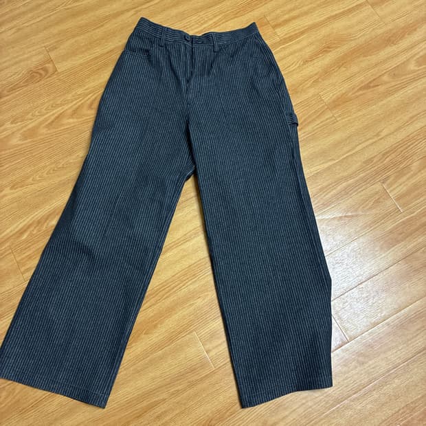 헬름 스트라이프 팬츠