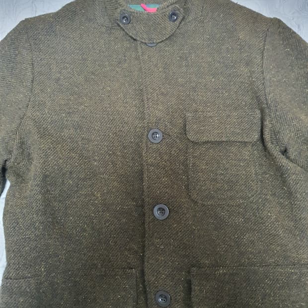 Filson 필슨 울 트위드 해킹 스포츠 자켓 M