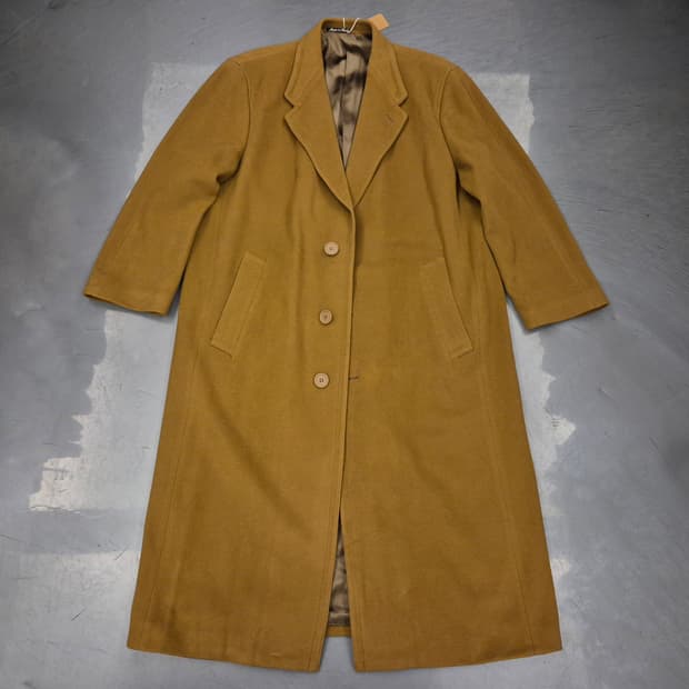 90s 조르지오 아르마니 캐시미어 울 코트