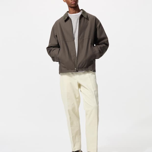 유니클로 코듀로이 스마트 앵클 팬츠 L