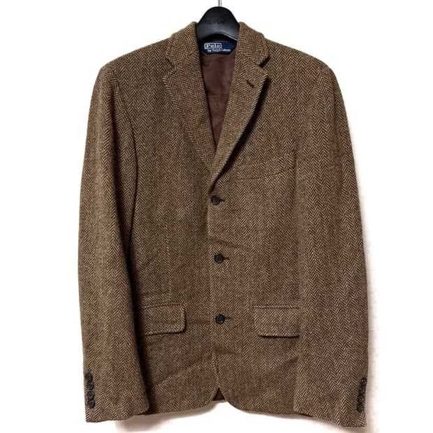 폴로 랄프로렌 울 블레이저 자켓 s