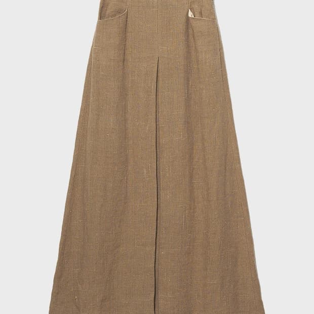 Aura lee long skirt 오라리 린넨실크 롱 스커트