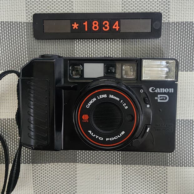캐논 오토보이 2 데이터백 필름카메라