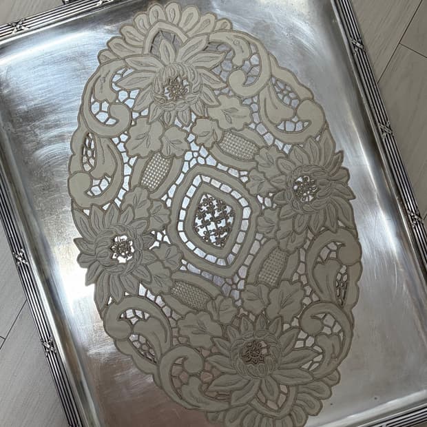 빈티지 레이스 패브릭