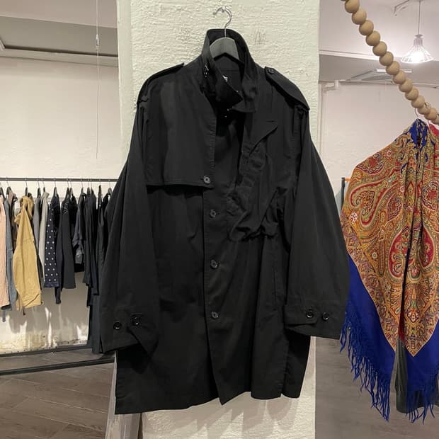 요지야마모토 3D 트렌치코트