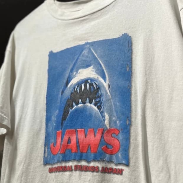 00s JAWS 유니버셜 스튜디오 죠스 포스터 라운드