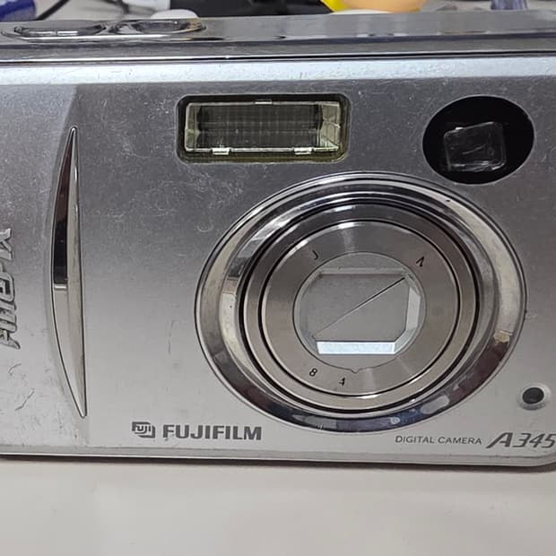 후지 파인픽스 A345 빈티지 디지털카메라