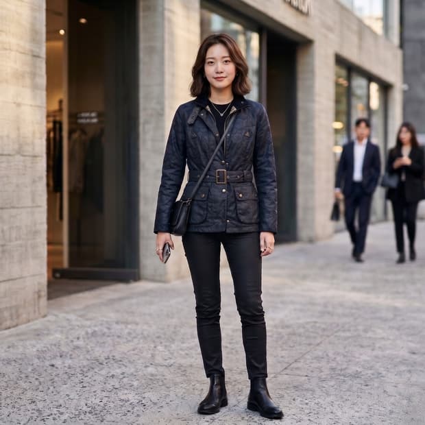 바버 골드라벨 여성 자켓