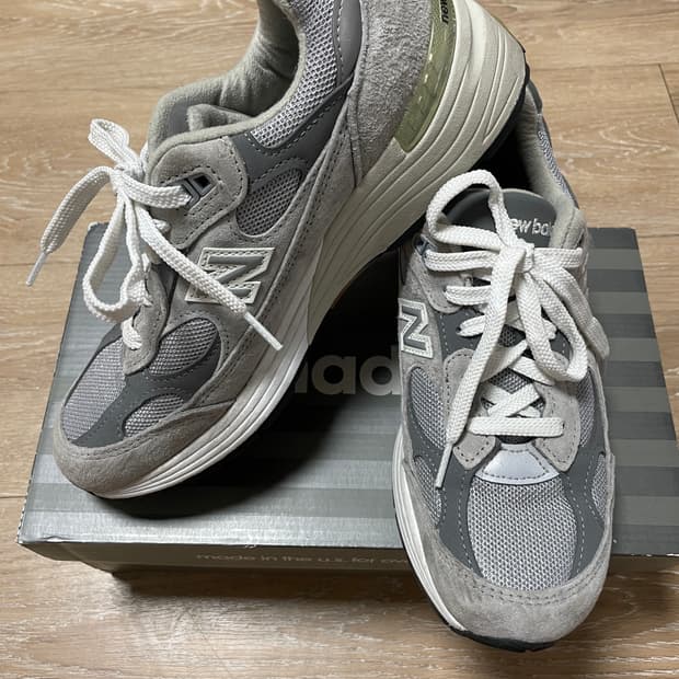 뉴발란스 992 메이드인usa 240 (m992gr)