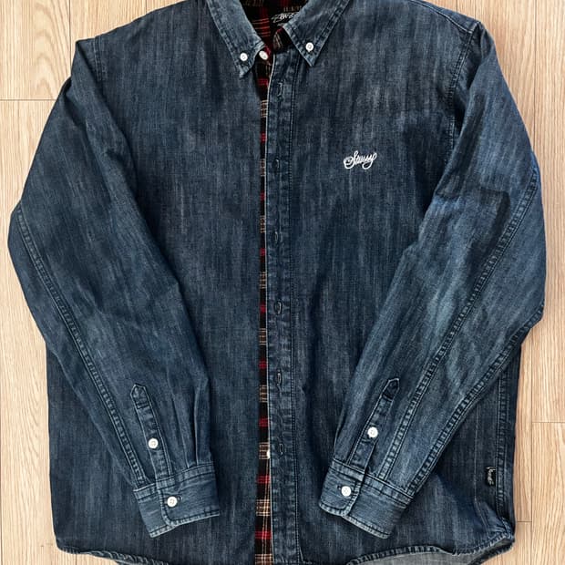 스투시 재팬라인 데님셔츠
