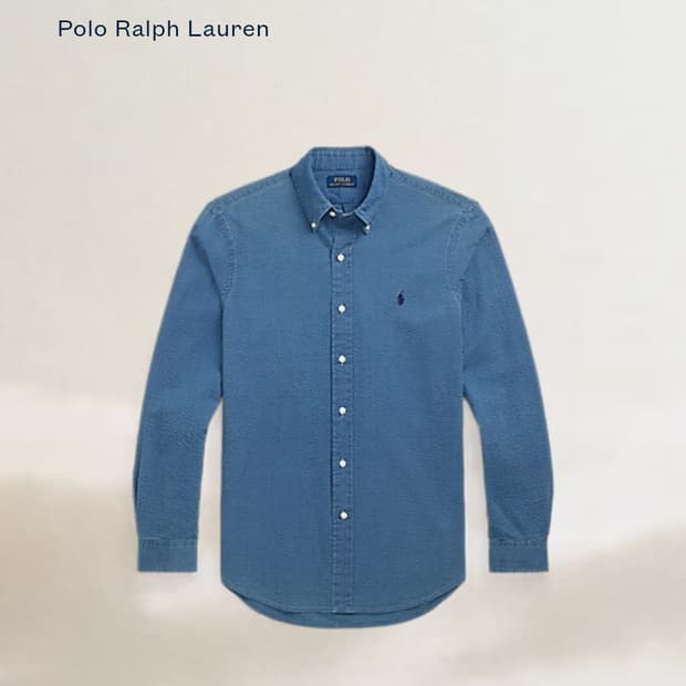 폴로 랄프로렌 시어스커 청셔츠 남자100