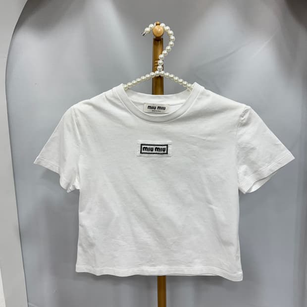 미우미우 반팔 티셔츠 XS