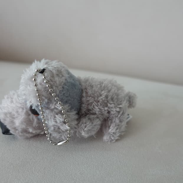 더 도그 푸들 키링