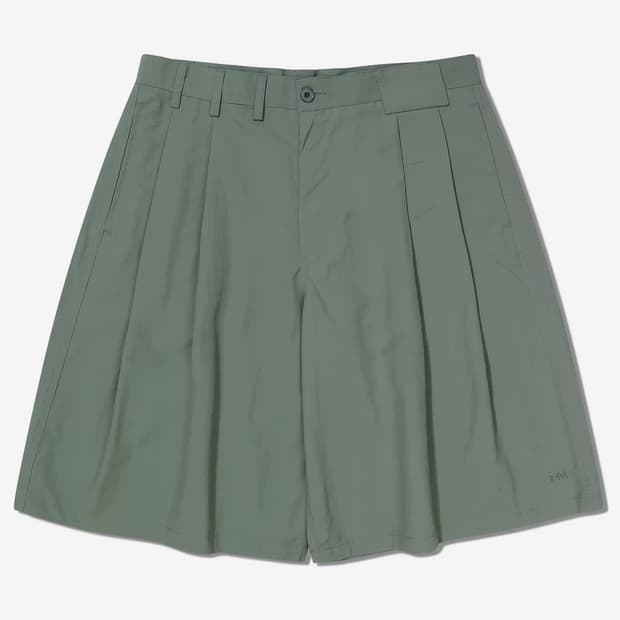 [S] 노매뉴얼 나일론 버뮤다 팬츠 카키