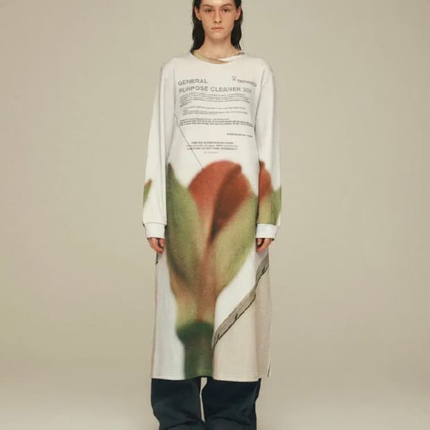 seen 씬 플라워 니트 원피스