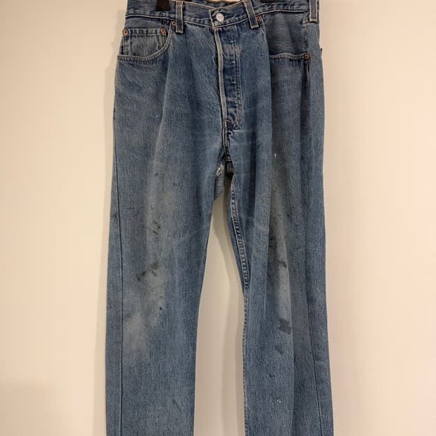 90s 리바이스 501 빈티지 데님 Made in USA W34 L32