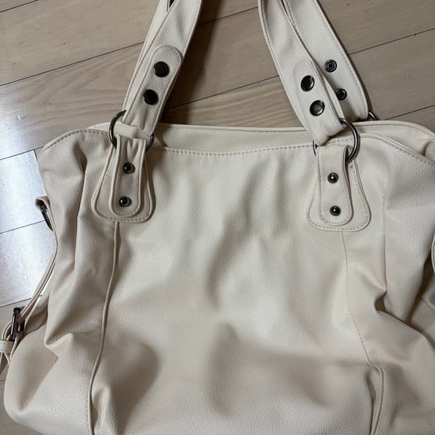 아이보리 빈티지 가방