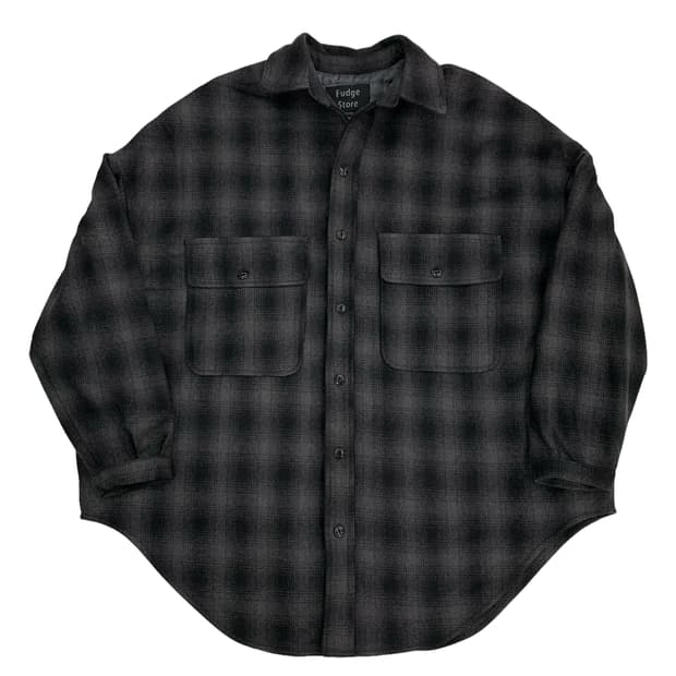 라퍼지스토어 챠콜 오버사이즈 누빔자켓