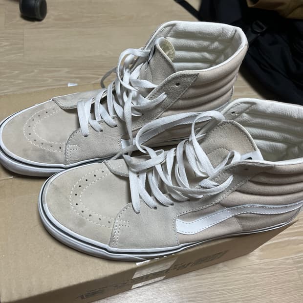 반스 하이탑 스니커즈 280mm