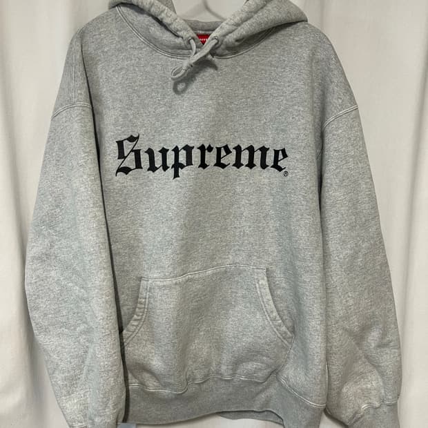 슈프림 워싱후디 fw25 (L)