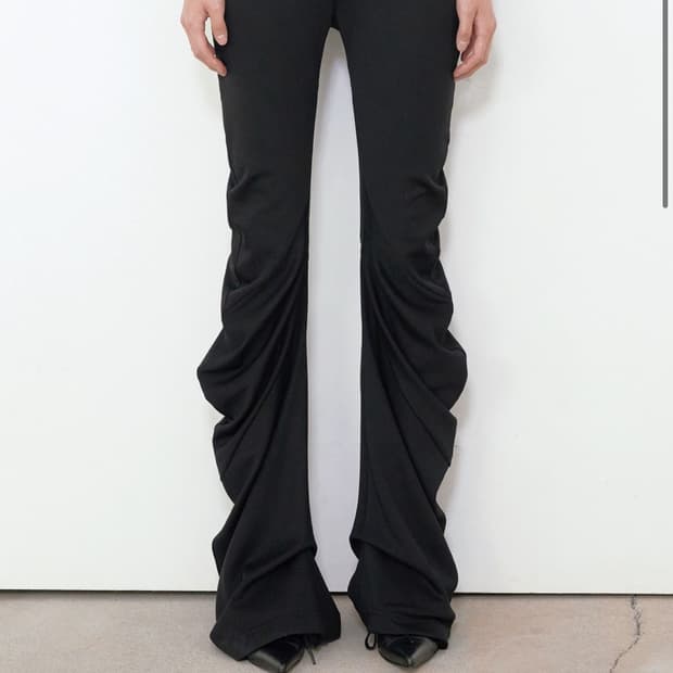 보헤미안서울 messy drape leggings black 1사이즈