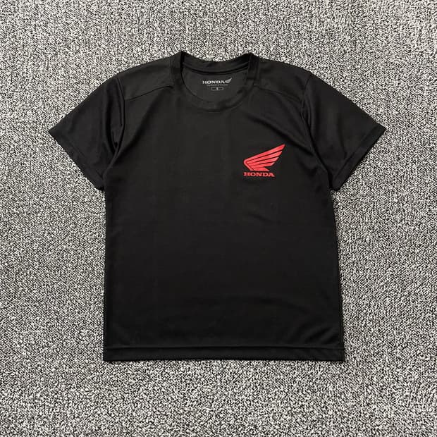 빈티지9. HONDA 혼다 프린팅 기능성 티셔츠 코튼 반팔 반소매 티셔츠