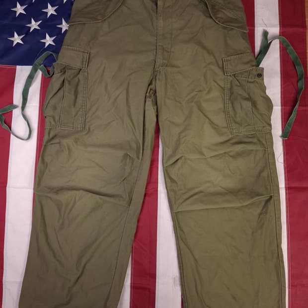 오리지날 미군 M-65 필드카고 바지
