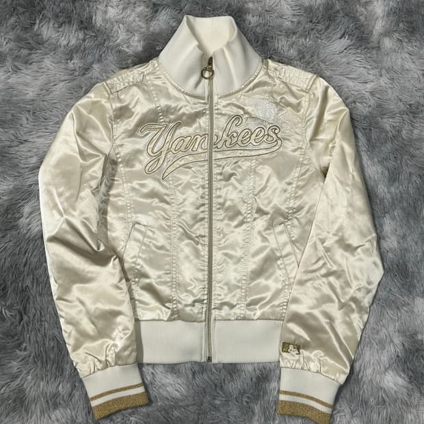 MLB 양키스 크롭 야구자켓 