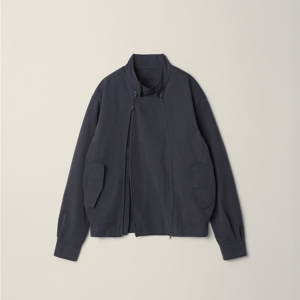 누마레EE 더블집 해링턴 자켓 그레이 L