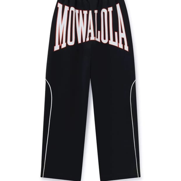 Mowalola 트레이닝 와이드 팬츠