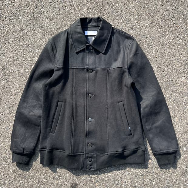 Facetasm 패브릭 믹스 자켓