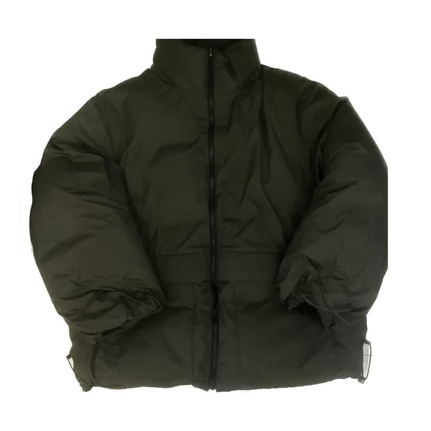 PLAC 덕다운 카키/블랙 리버시블 패딩 (남105)