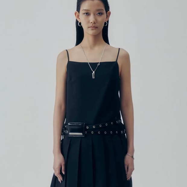 트리밍버드 Apron Pleated One-piece 