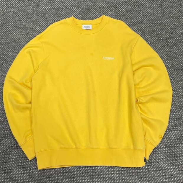 커버낫 자수 로고 맨투맨 v0227 