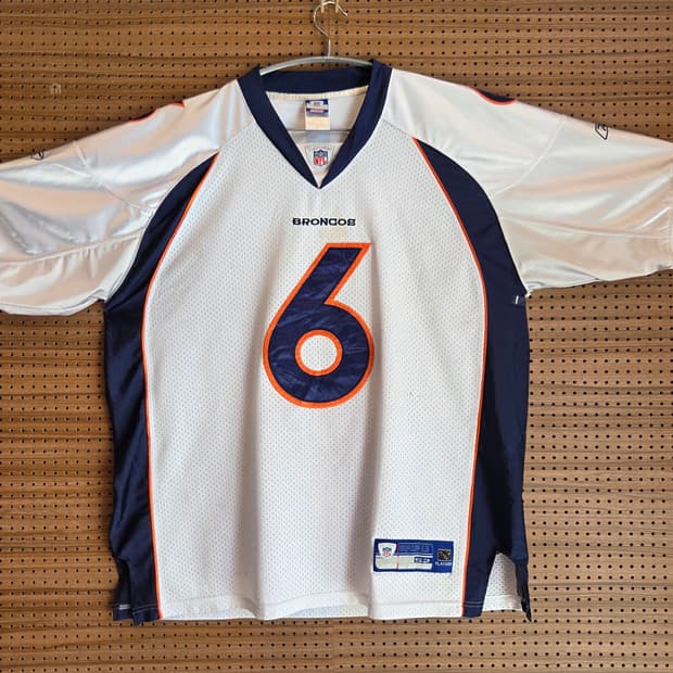 급매. 00s 빈티지 리복저지 NFb 브롱코스 XL-2XL