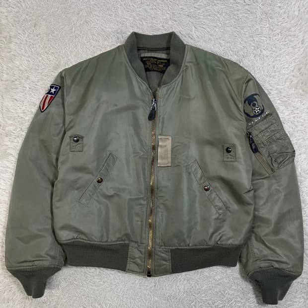빈티지 MA-1 항공 점퍼/복각/#3337
