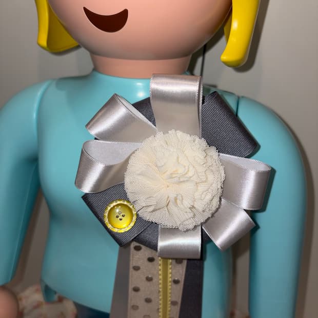 핸드메이드 로제트 뱃지 키링 패션 아이템