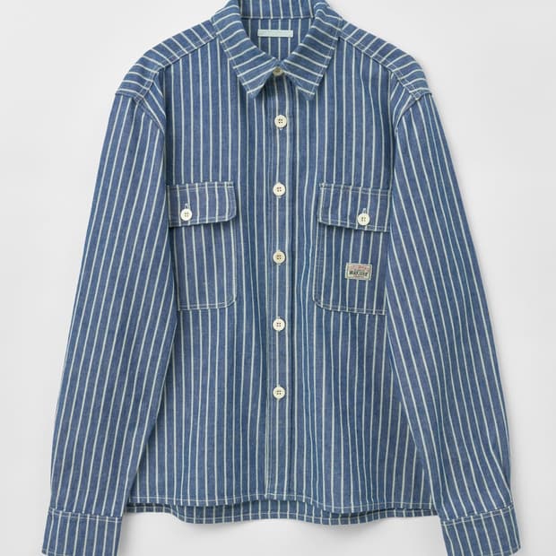 스투시 아워레가시 샴브레이 컨트리 셔츠