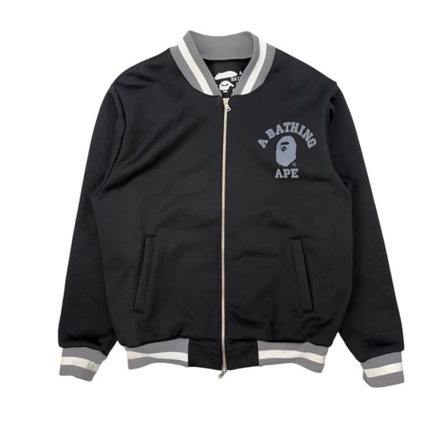 베이프 컬리지 바시티 자켓