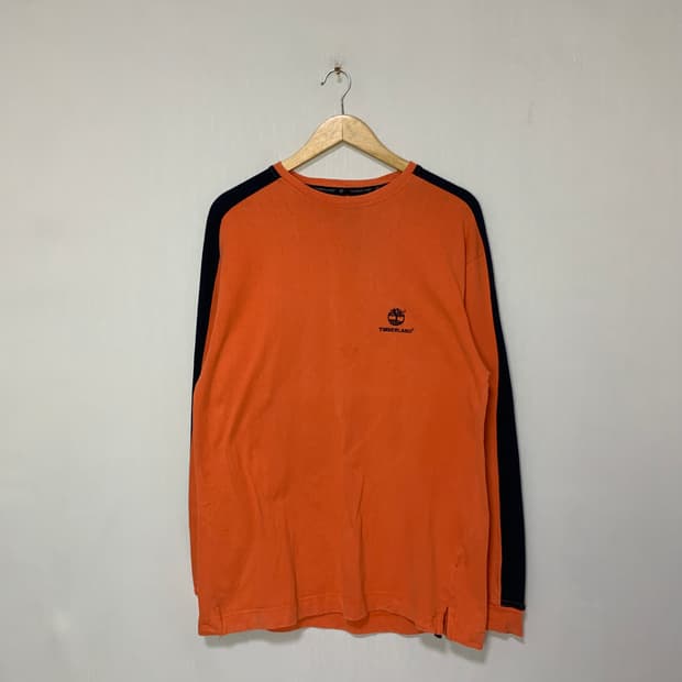 팀버랜드 빈티지 맨투맨 롱슬리브 긴팔 남녀공용 M