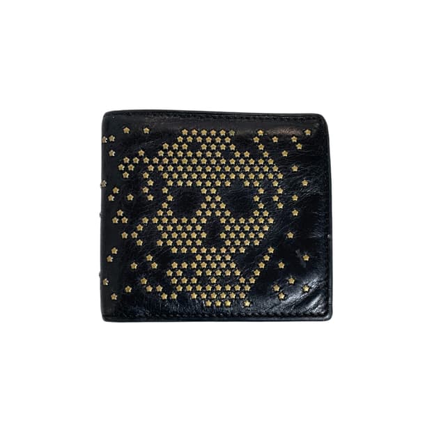 알렉산더 맥퀸 스컬 스터드 월렛