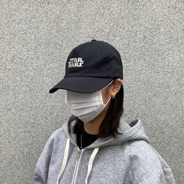 비엘(Biel) x 스타워즈 자수 블랙 캡
