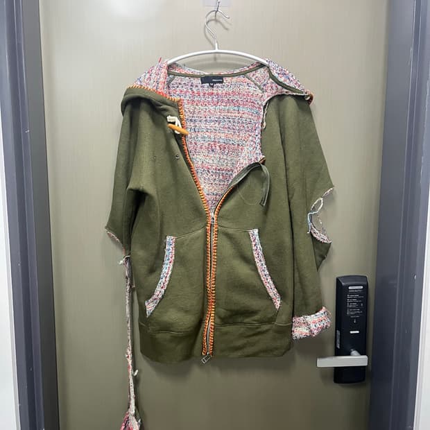 Hippie hoodie zip up